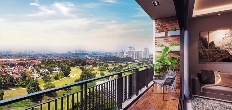 Kondominium untuk Dijual di Oaka Residences - Naomie Tan - Balcony - PropertyGuru.com.my