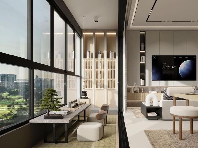 Kondominium untuk Dijual di Oaka Residences - Naomie Tan - Balcony - PropertyGuru.com.my