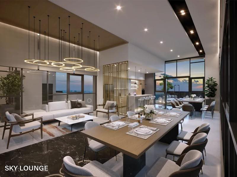 Kondominium untuk Dijual di Oaka Residences - Naomie Tan - Living Room - PropertyGuru.com.my