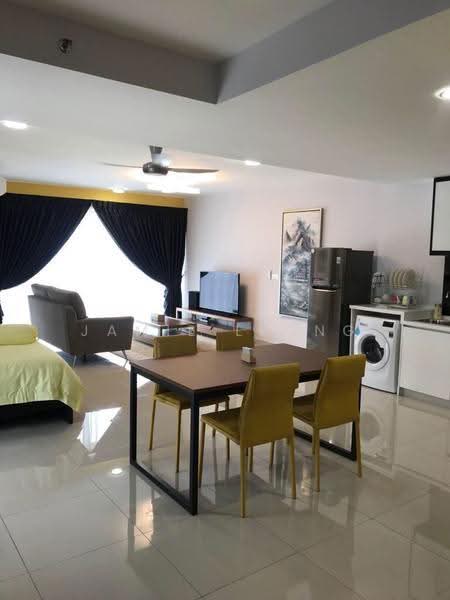 Service Residence for Rent at Trefoil @ Setia City - Jamie Leong - Living Room - PropertyGuru.com.my