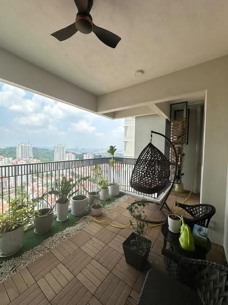 Kediaman Servis untuk Disewa di The Goodwood Residence - Larry Wong - Balcony - PropertyGuru.com.my