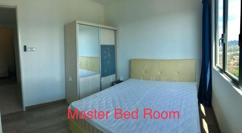 Kediaman Servis untuk Dijual di Danau Kota Suite Apartments - Wan Jia Shun - Master Bedroom - PropertyGuru.com.my