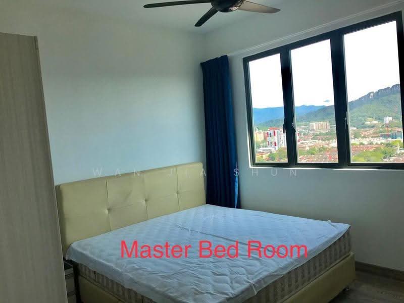 Kediaman Servis untuk Dijual di Danau Kota Suite Apartments - Wan Jia Shun - Master Bedroom - PropertyGuru.com.my