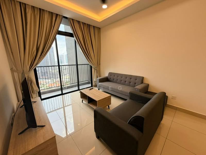 Service Residence for Rent at Twin Tower Residence - Muslieg . - Living Room - PropertyGuru.com.my