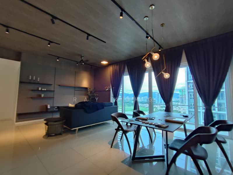 Kediaman Servis untuk Disewa di Eco Sky - Ray Kong - Living Room - PropertyGuru.com.my