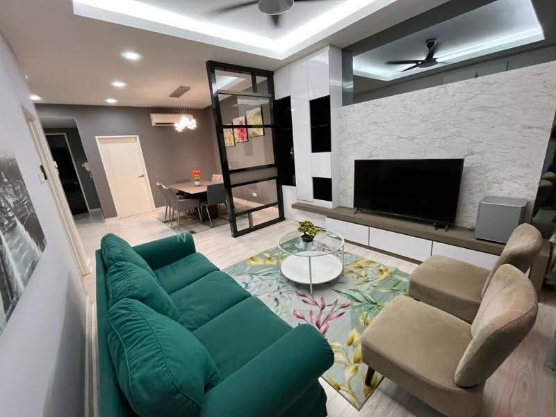 Service Residence for Rent at Sky Peak Residences - Nick Low - Living Room - PropertyGuru.com.my
