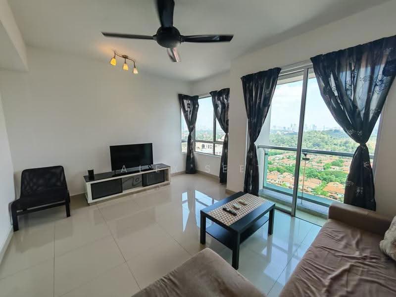 Kediaman Servis untuk Disewa di Solaris Dutamas - Alex Seet - Living Room - PropertyGuru.com.my