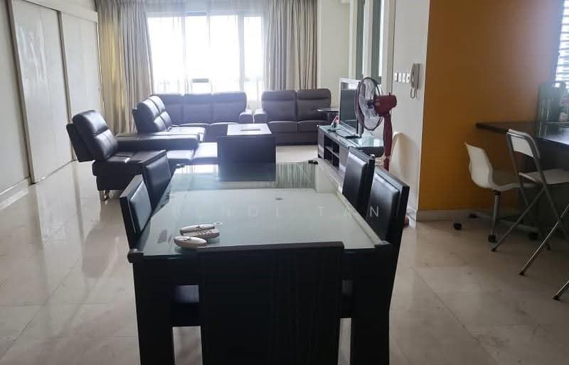 Condominium for Rent at The Capsquare Residences - Fendi tan - Living Room - PropertyGuru.com.my