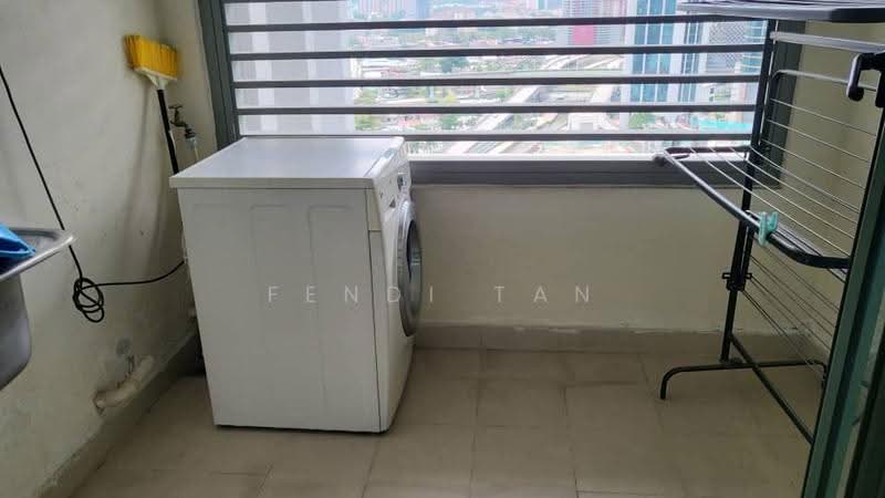 Condominium for Rent at The Capsquare Residences - Fendi tan - Balcony - PropertyGuru.com.my