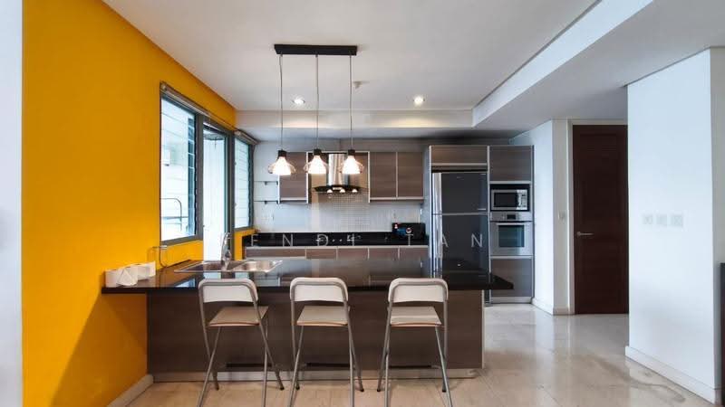 Condominium for Rent at The Capsquare Residences - Fendi tan - Kitchen - PropertyGuru.com.my