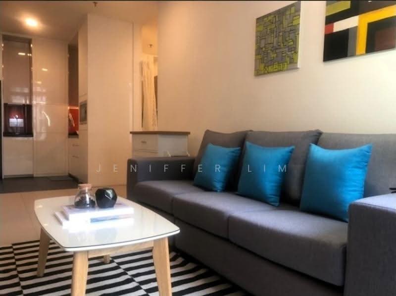 Kediaman Servis untuk Disewa di Arcoris SOHO - Jeniffer Lim - Living Room - PropertyGuru.com.my