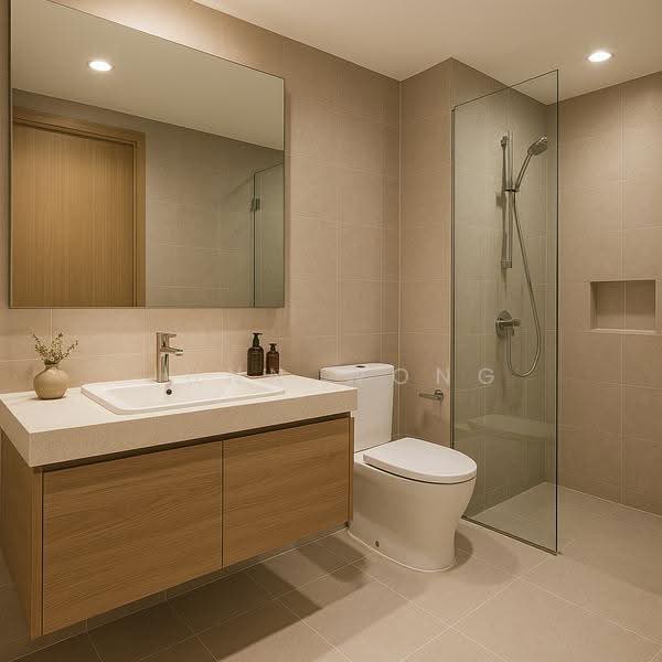 Kediaman Servis untuk Dijual di Khaya Residences - Junn Wong - Bathroom - PropertyGuru.com.my