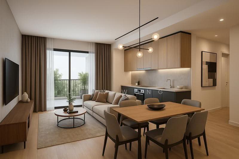 Service Residence for Sale at Arra Residences - Junn Wong - Living Room - PropertyGuru.com.my