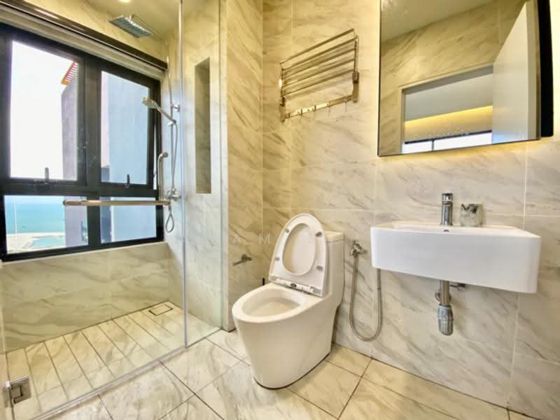 Service Residence for Sale at KL Traders Square - Adam Lee - Bathroom - PropertyGuru.com.my