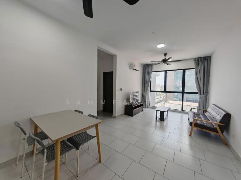 Service Residence for Rent at Astetica Residences - Sammeane . - Living Room - PropertyGuru.com.my