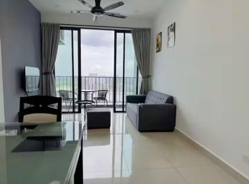 Service Residence for Rent at Greenfield Regency - Jordan . - Living Room - PropertyGuru.com.my