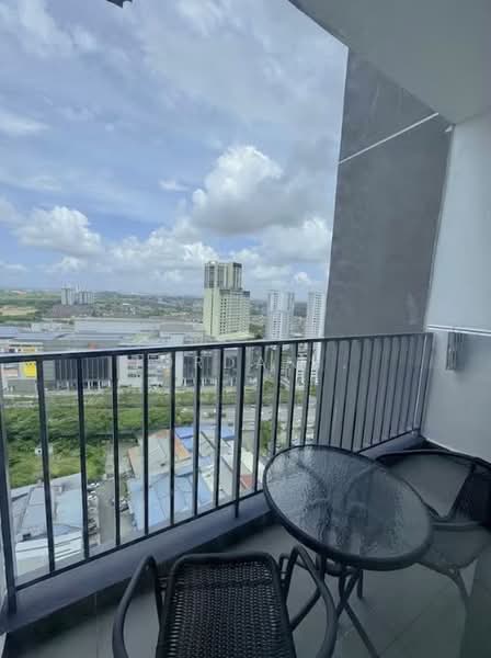 Service Residence for Rent at Greenfield Regency - Jordan . - Balcony - PropertyGuru.com.my