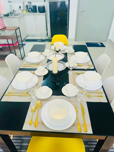 Kediaman Servis untuk Disewa di Palmyra Residences - Siti Haila - Dining Room - PropertyGuru.com.my