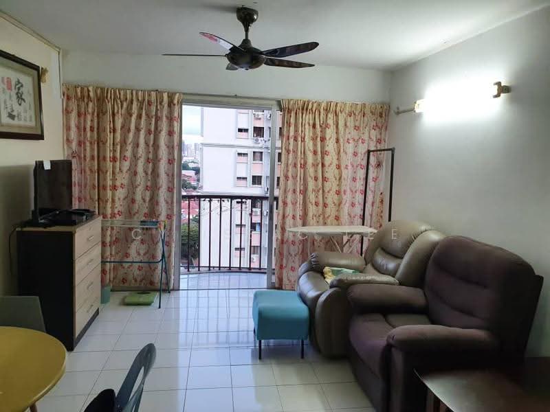 Pangsapuri untuk Dijual di Taman Kristal - Cy Issac Lee - Living Room - PropertyGuru.com.my