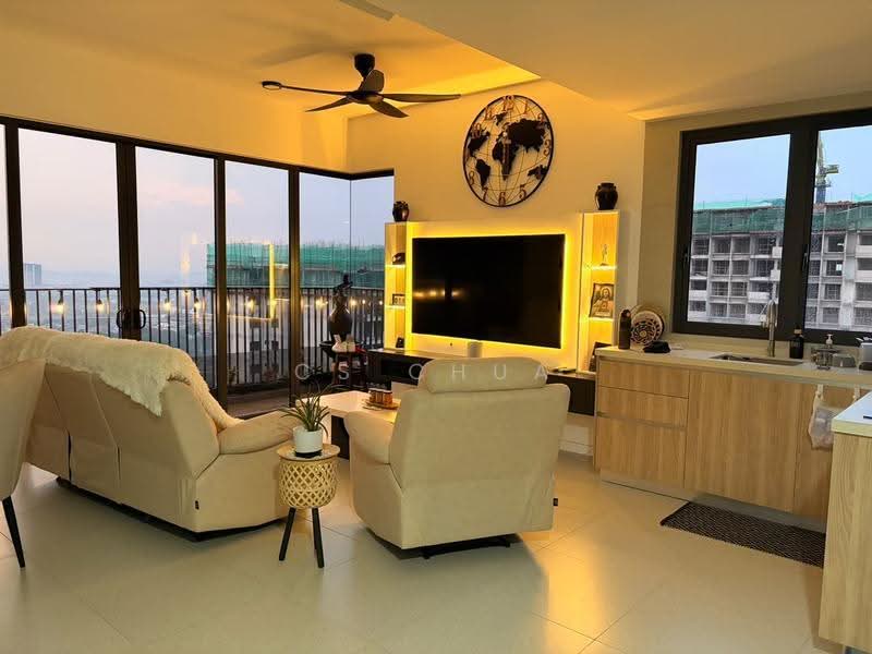 Kediaman Servis untuk Disewa di Alira @ Metropark Subang - Cs Chua - Living Room - PropertyGuru.com.my