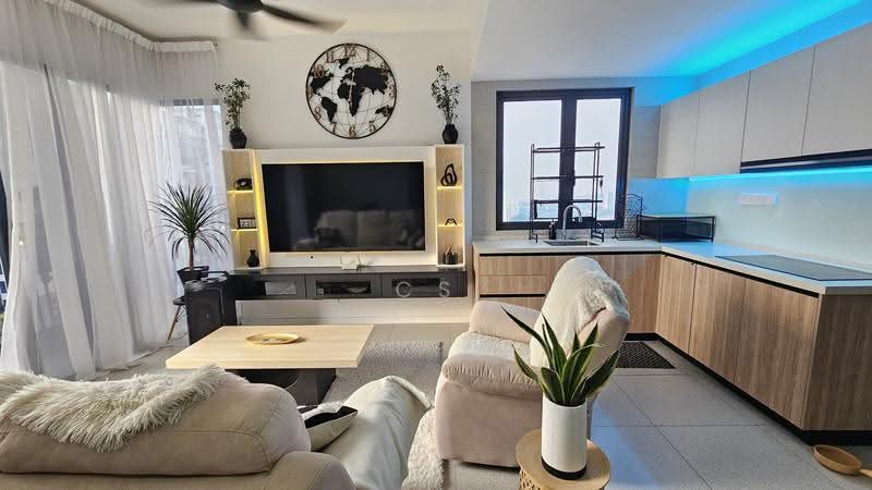 Kediaman Servis untuk Disewa di Alira @ Metropark Subang - Cs Chua - Living Room - PropertyGuru.com.my