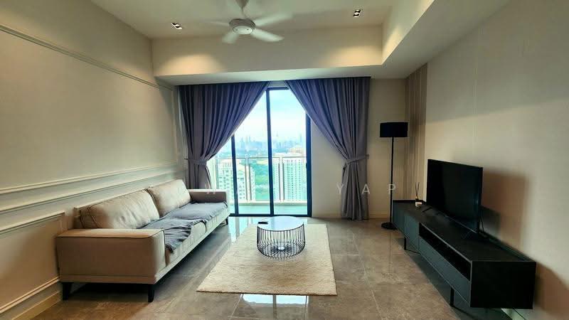 Kediaman Servis untuk Disewa di Ooak Suites @ Kiara 163 - Edward Yap - Living Room - PropertyGuru.com.my