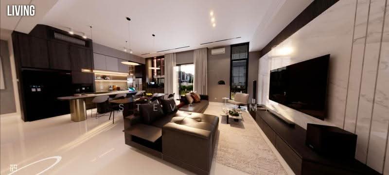 Rumah Berkembar untuk Dijual di Kota Kemuning (Shah Alam) - Steve Lim - Living Area - PropertyGuru.com.my