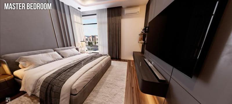 Rumah Berkembar untuk Dijual di Kota Kemuning (Shah Alam) - Steve Lim - Master Bedroom - PropertyGuru.com.my