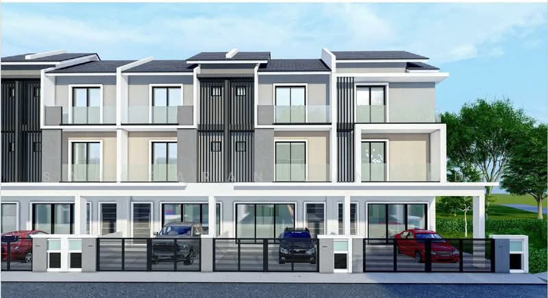 Rumah Teres 3-Tingkat untuk Dijual di Rumah Teres 3 Tingkat di Permatang Pauh Penang (Permatang Pauh) - Sanggaran Muniandy - Exterior - PropertyGuru.com.my