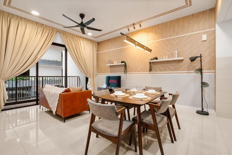 Kondominium untuk Disewa di One Cochrane Residence - Vincent Lee - Living Room - PropertyGuru.com.my