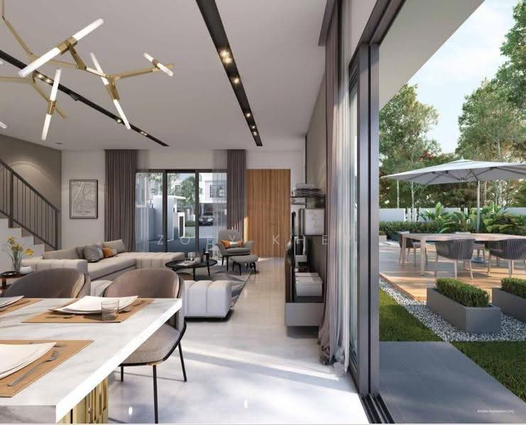 Semi-Detached House for Sale in Ampang (Selangor) - Zoey Kher - Living - PropertyGuru.com.my