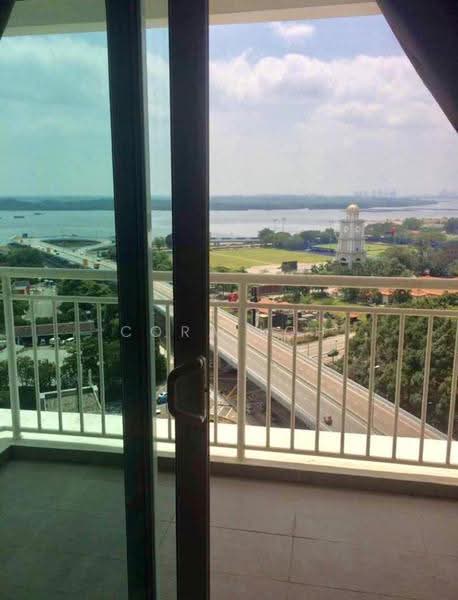 Kediaman Servis untuk Disewa di Pangsapuri Tanah Emas (Golden Sands) - Cora Loh - Balcony - PropertyGuru.com.my