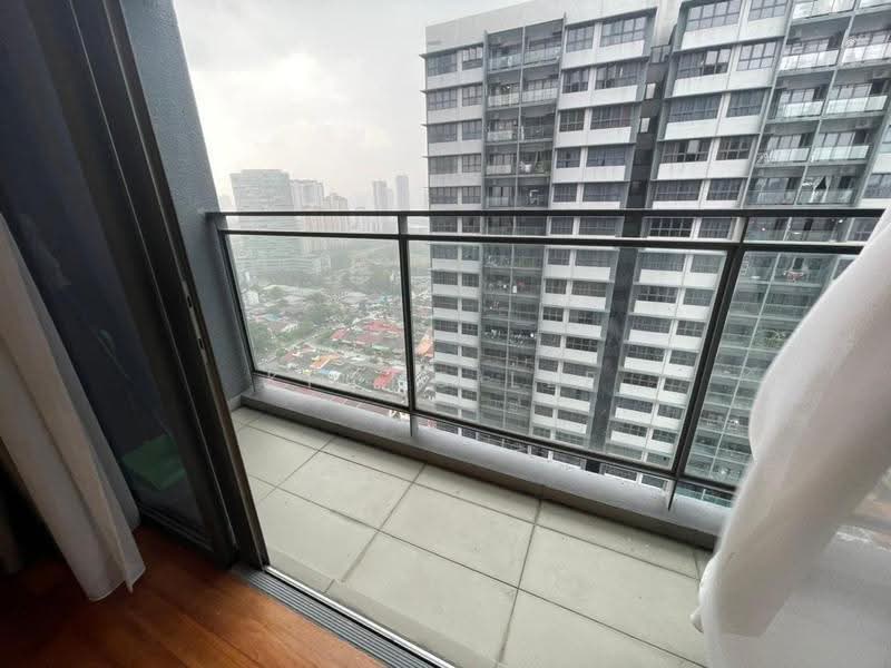 Service Residence for Rent at Seventeen Mall & Residences (Biji Living) - Kfong Lee - Balcony - PropertyGuru.com.my