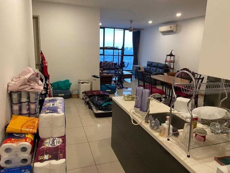 Service Residence for Rent at KL Gateway Residences - QI Hao - Living Room - PropertyGuru.com.my