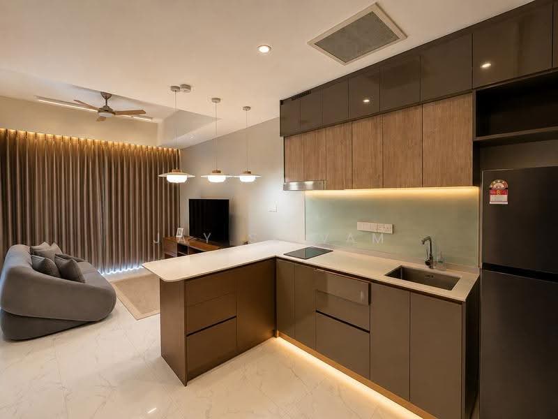 Service Residence for Rent at Residensi 38 Bangsar - Jay Selvam - Living Room - PropertyGuru.com.my