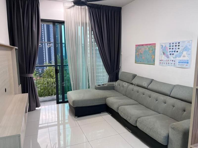 Service Residence for Rent at KL Traders Square - Justin Chong - Living Room - PropertyGuru.com.my