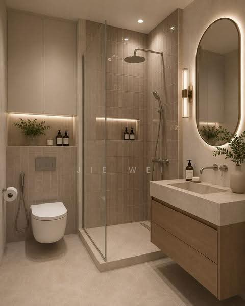 Kondominium untuk Dijual di Five Stones - Jie Wei - Bathroom - PropertyGuru.com.my