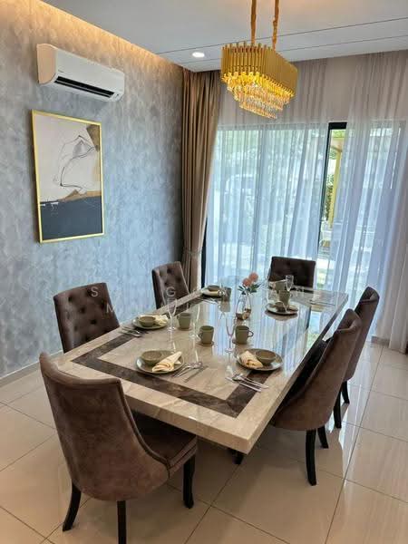 Rumah Berkembar untuk Dijual di Rumah Dua Tingkat Semi-D di Sungai Petani Kedah (Sungai Petani) - Sanggaran Muniandy - Dining Room - PropertyGuru.com.my