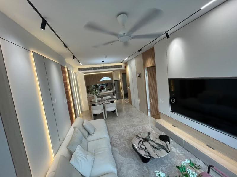 Kediaman Servis untuk Disewa di TRX Residences - Justin Chong - Living Room - PropertyGuru.com.my