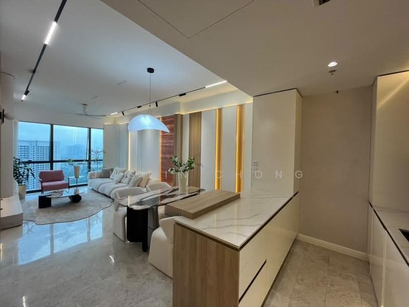 Kediaman Servis untuk Disewa di TRX Residences - Justin Chong - Living Room - PropertyGuru.com.my