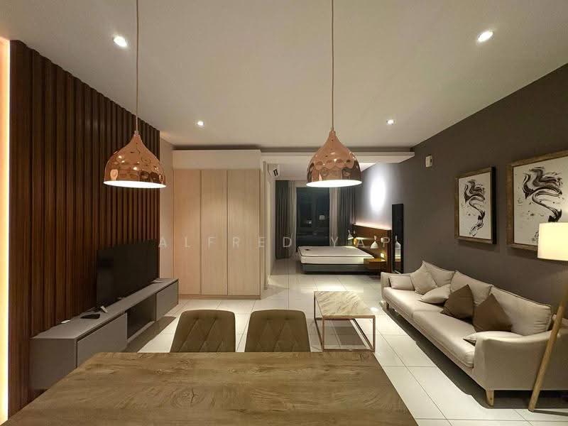 Kondominium untuk Disewa di The Elysia Park Residence - Alfred Yap - Living Room - PropertyGuru.com.my