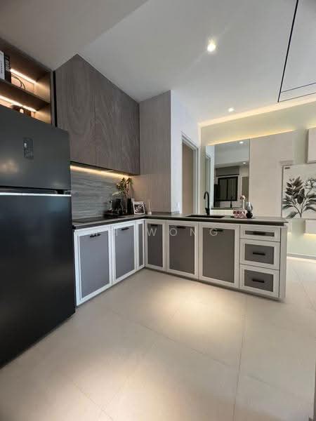 Service Residence for Sale at Stellaris @ Riana Dutamas - MH Wong - Kitchen - PropertyGuru.com.my