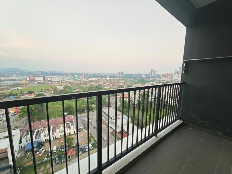 Kediaman Servis untuk Dijual di Novo 8 Residence - YM Chong - Balcony - PropertyGuru.com.my