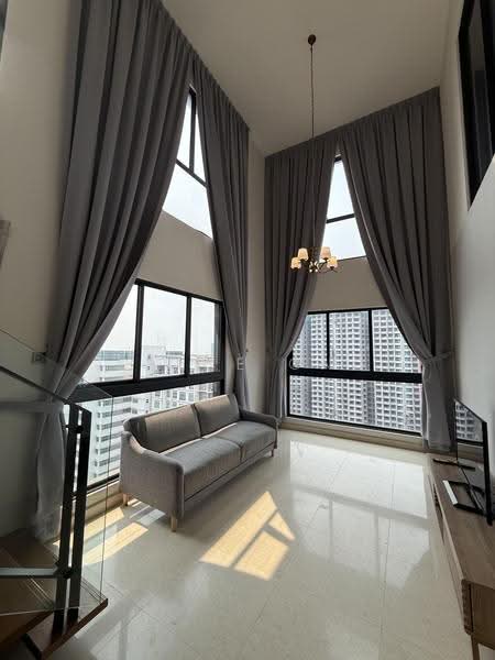 Kediaman Servis untuk Disewa di V@SUMMERPLACE - Joyce Ong - Living Room - PropertyGuru.com.my