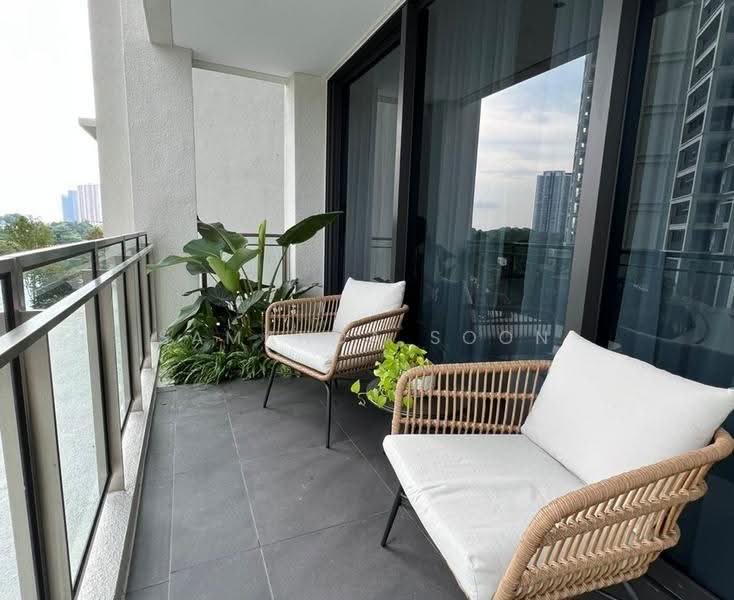 Service Residence for Rent at Park Regent @Desa Park City - Samanda Soon - Balcony - PropertyGuru.com.my