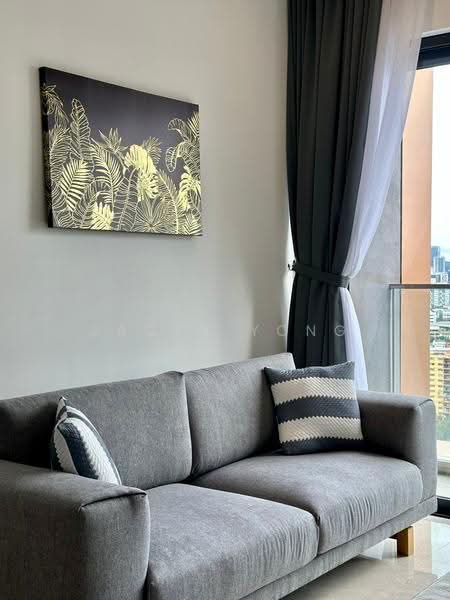 Kediaman Servis untuk Disewa di Lucentia Residences - Jacky Yong - Living Room - PropertyGuru.com.my