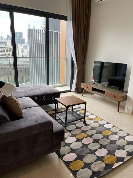 Kediaman Servis untuk Disewa di Lucentia Residences - Jacky Yong - Living Room - PropertyGuru.com.my