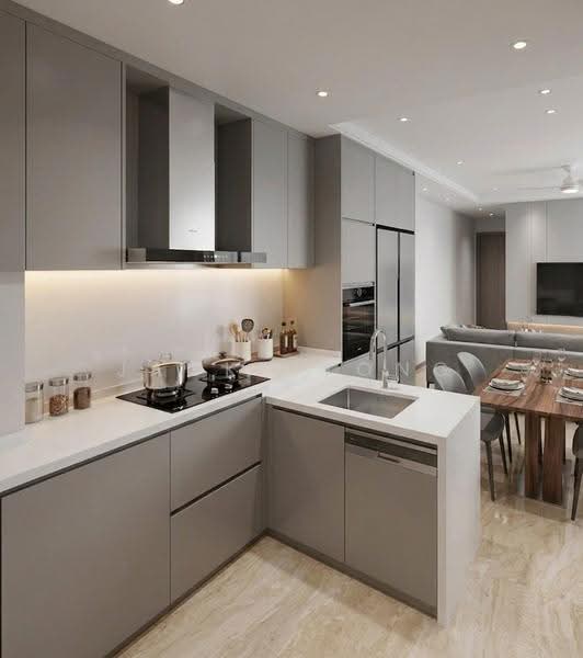 Kediaman Servis untuk Disewa di Lucentia Residences - Jacky Yong - Kitchen - PropertyGuru.com.my