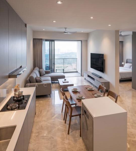 Kediaman Servis untuk Disewa di Lucentia Residences - Jacky Yong - Kitchen - PropertyGuru.com.my