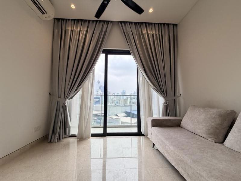 Kediaman Servis untuk Disewa di Lucentia Residences - Jacky Yong - Living Room - PropertyGuru.com.my
